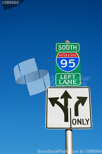 Image of I-95 sign