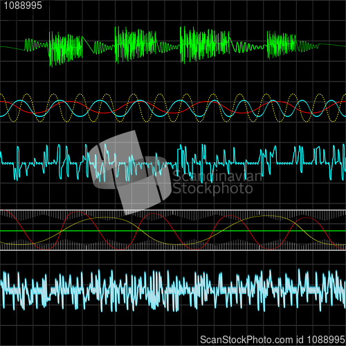 Image of Music waves