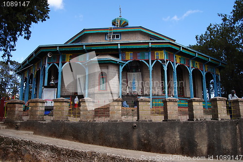Image of church in Ethiopia