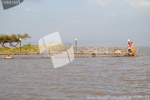 Image of lake in Ethiopia