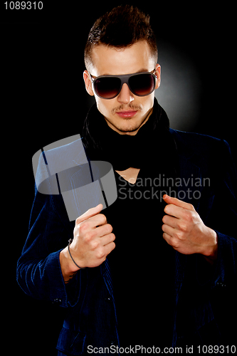 Image of elegant fashion man