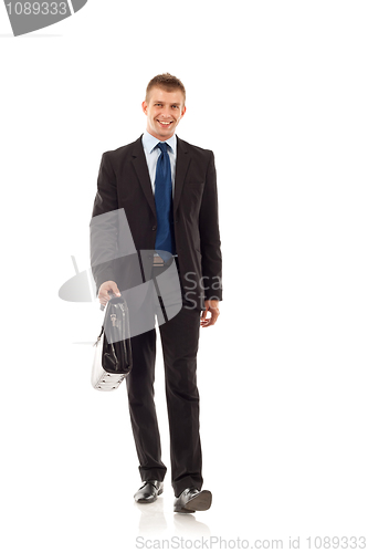 Image of walking on white background 