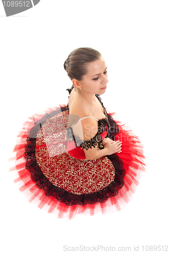 Image of Ballerina seated