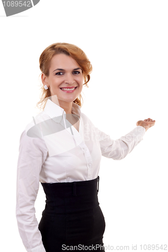 Image of Smiling business woman