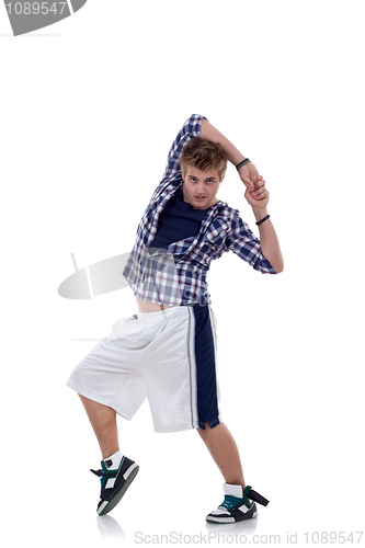 Image of modern dancer poses