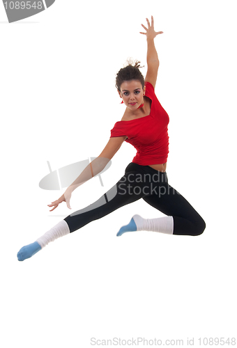 Image of dancer jumping 