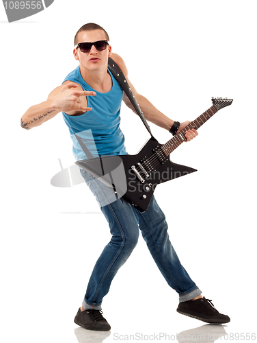 Image of  successful rock star