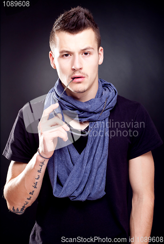 Image of handsome young male model