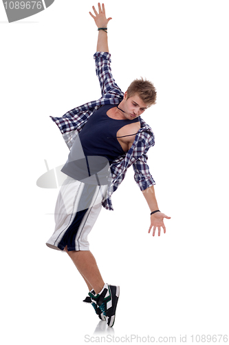 Image of tip toe dancer posing