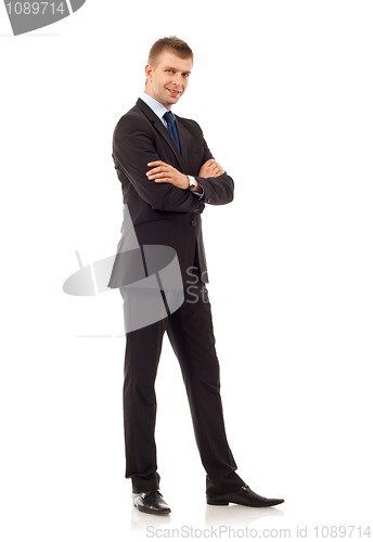Image of confident business man