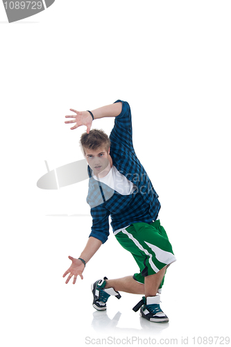 Image of stylish and cool looking dancer
