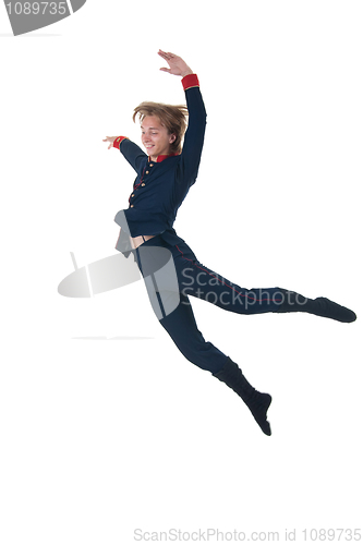 Image of  stylish modern ballet dancer