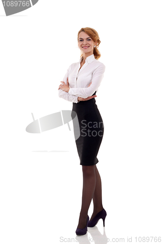 Image of confident business woman