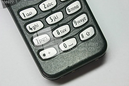 Image of Cellular Phone Keypad