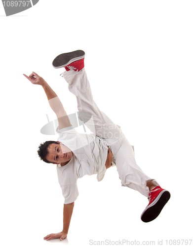 Image of hip hop style dancer posing