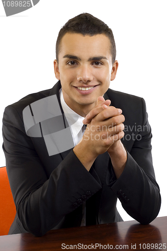 Image of Business man at the desk