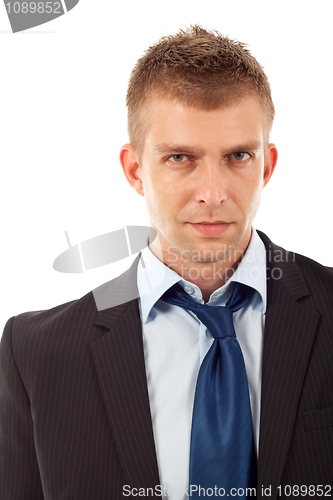 Image of  handsome young businessman