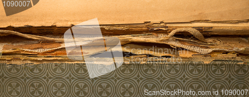 Image of The ancient paper somewhere has begun 1900