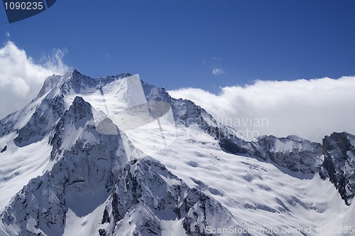 Image of Glacier. Caucasus Mountains