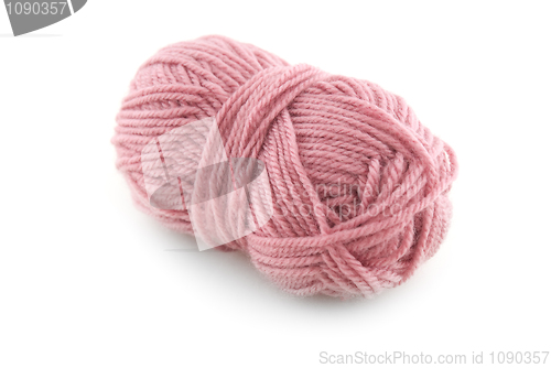 Image of Pink knitting wool