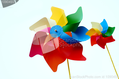 Image of Colorful pinwheel