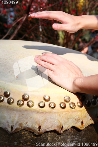 Image of Chinese drum 