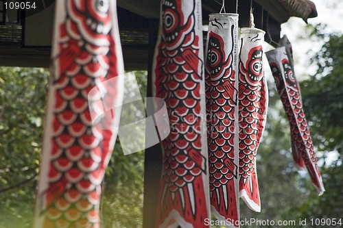 Image of Japanese paper fish