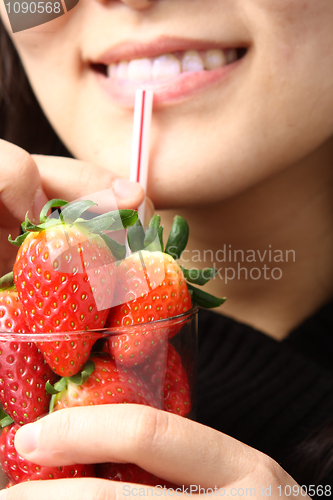 Image of stawberry juice