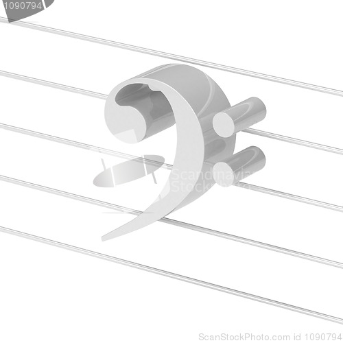 Image of Bass clef