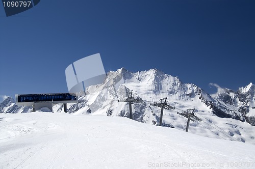 Image of Ropeway at ski resort