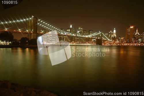 Image of manhattan night scene