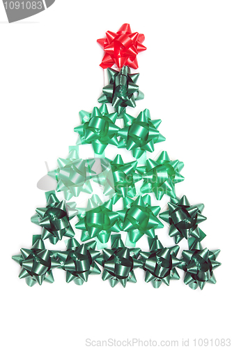 Image of Spruce from green gift ribbon