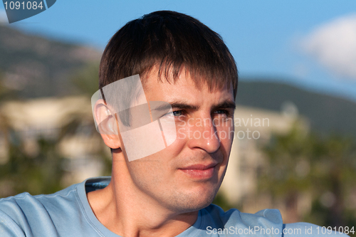 Image of portrait of a man