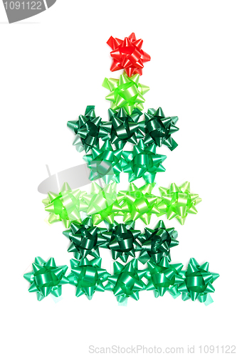 Image of Spruce from green gift ribbon