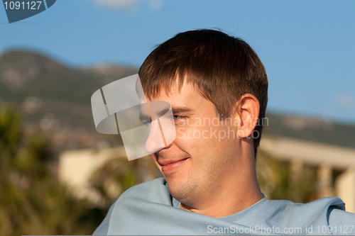 Image of portrait of a man