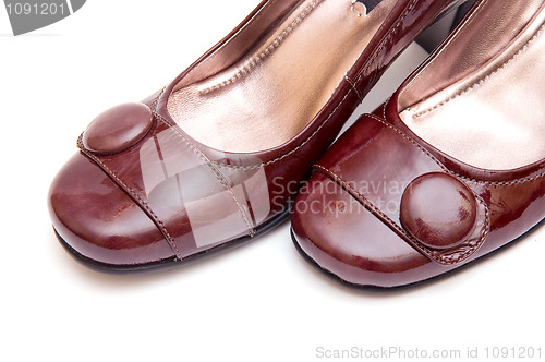 Image of The pair of brown woman's 