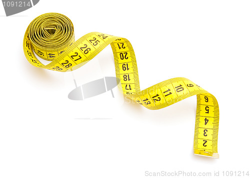 Image of Yellow measuring tape