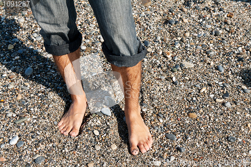 Image of pair of men's feet