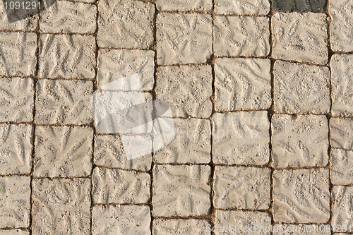 Image of The stone floor