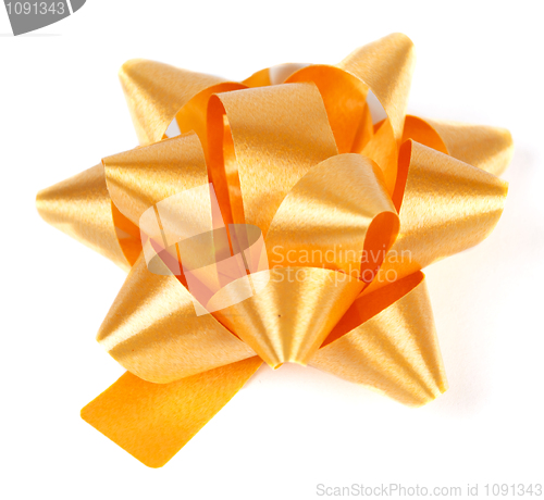 Image of Yellow gift bow