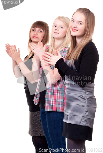 Image of Three young girls