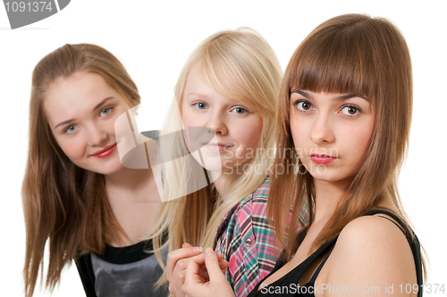 Image of three beautiful girl