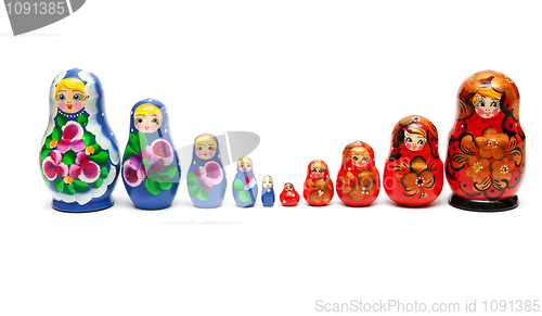 Image of Russian nesting dolls