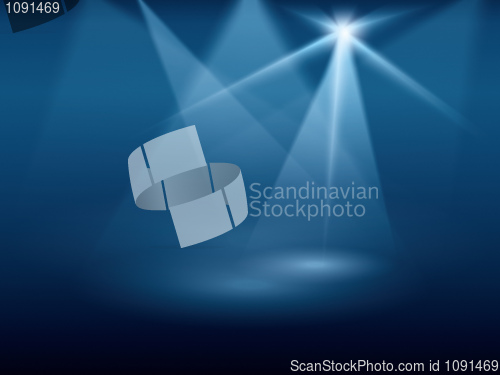 Image of stage lights