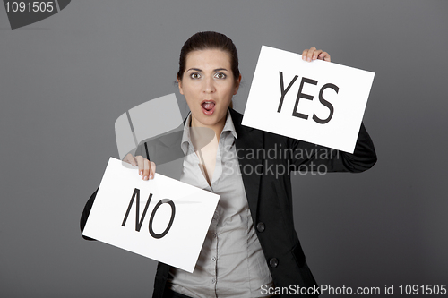 Image of Yes or No choice