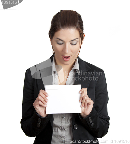 Image of Holding a cardboard