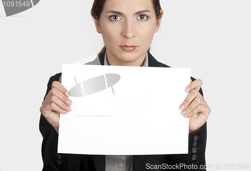 Image of Holding a cardboard
