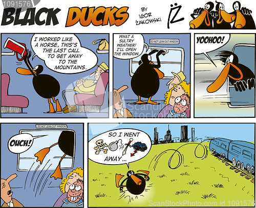 Image of Black Ducks Comics episode 30