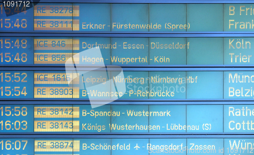 Image of Timetable