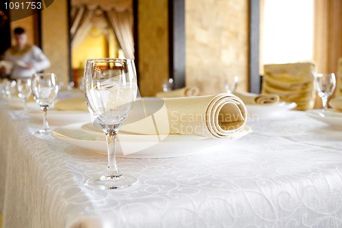 Image of Banquet table